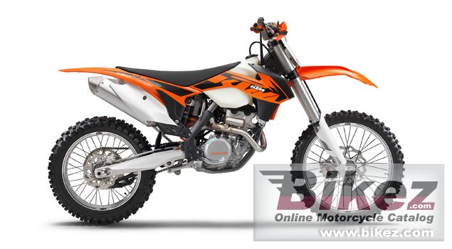 Big KTM 250 xc-f picture and wallpaper from Bikez.com